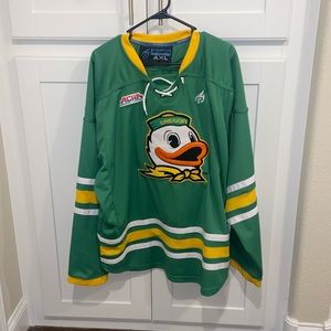 Oregon Ducks hockey Jersey
